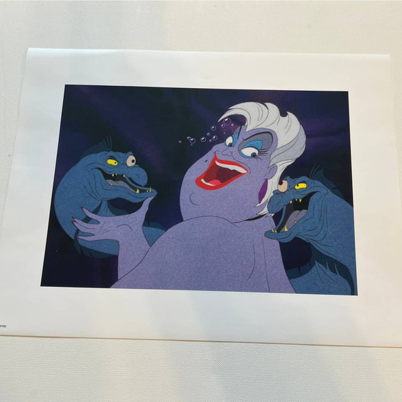 Disney’s the Little Mermaid Re-release Lithographs - Picture 4 of 5